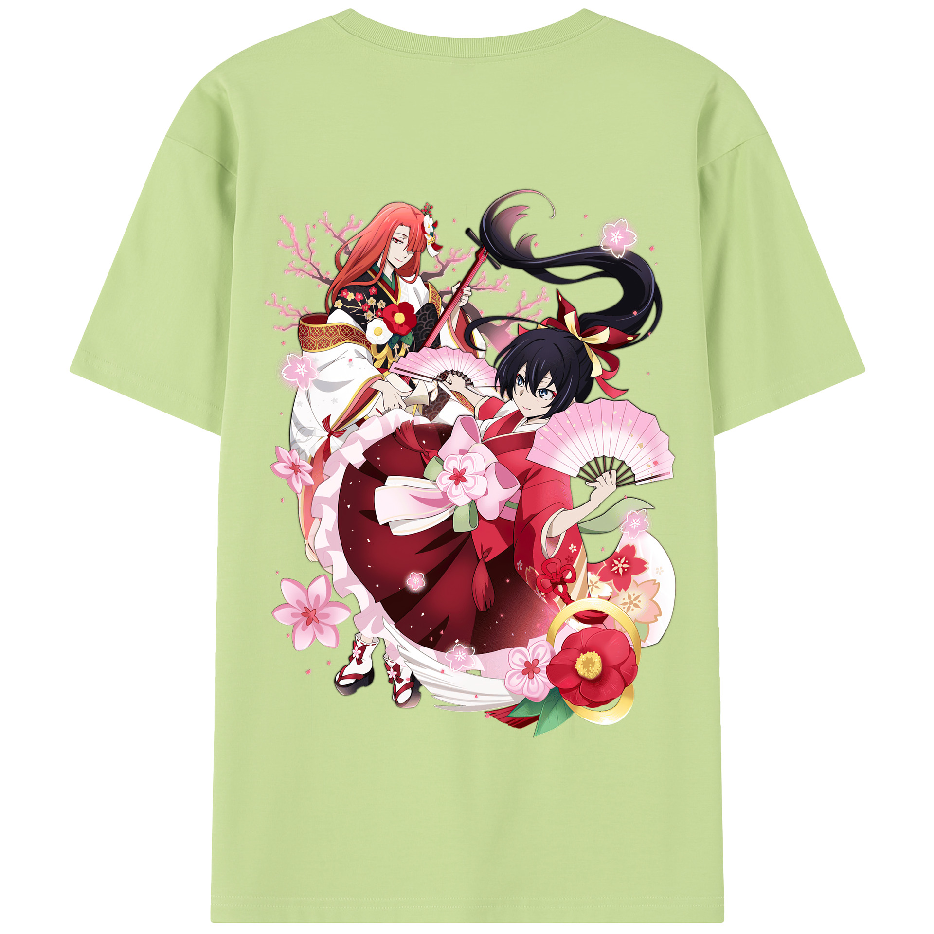 （画像用） 文豪ストレイドッグス Bungo Stray Dogs 綿100％半袖Tシャツ（背面プリント）